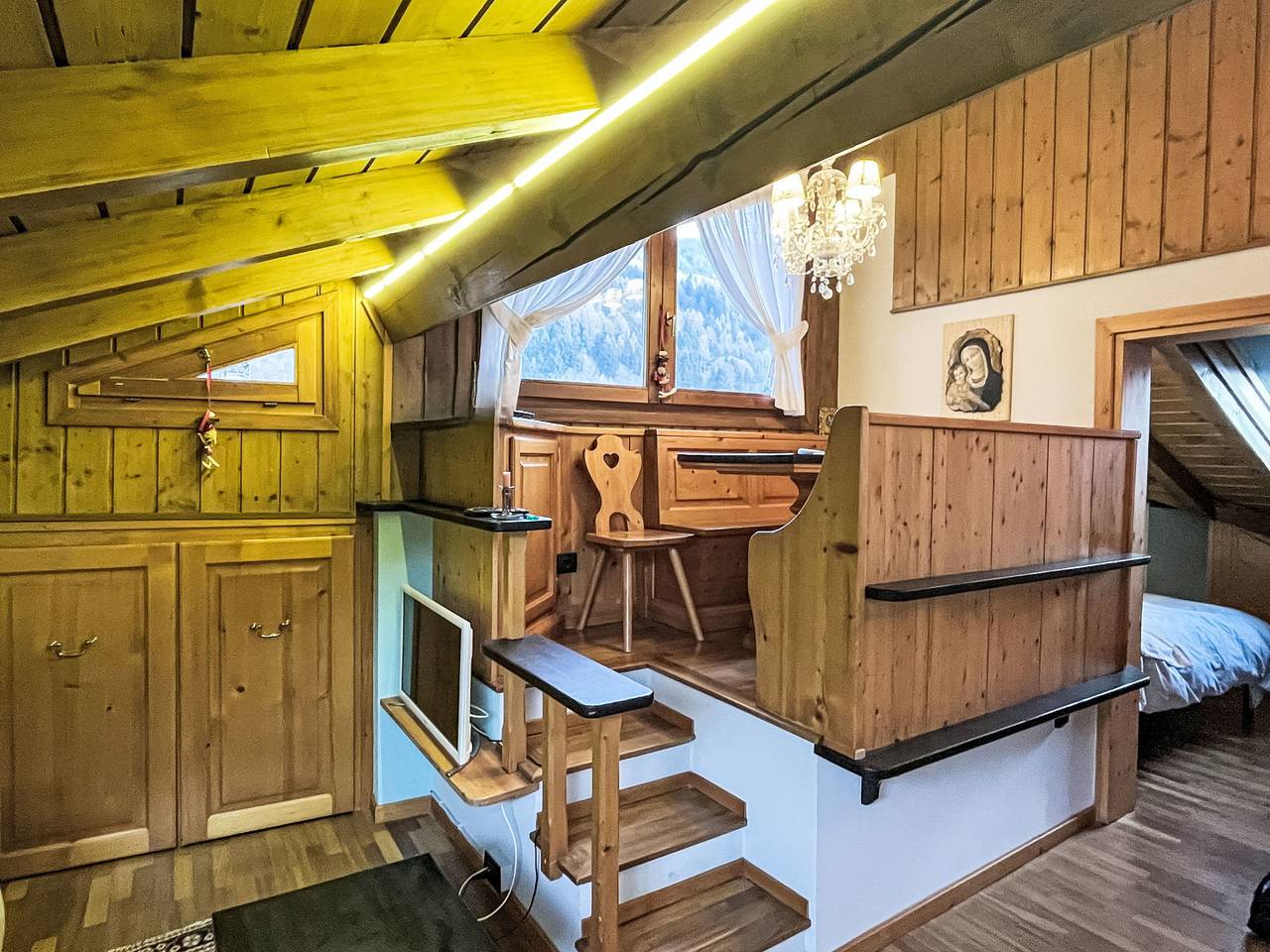 Apartamento entero, Mansarda San Lorenzo in Pinzolo, Grupo Brenta
