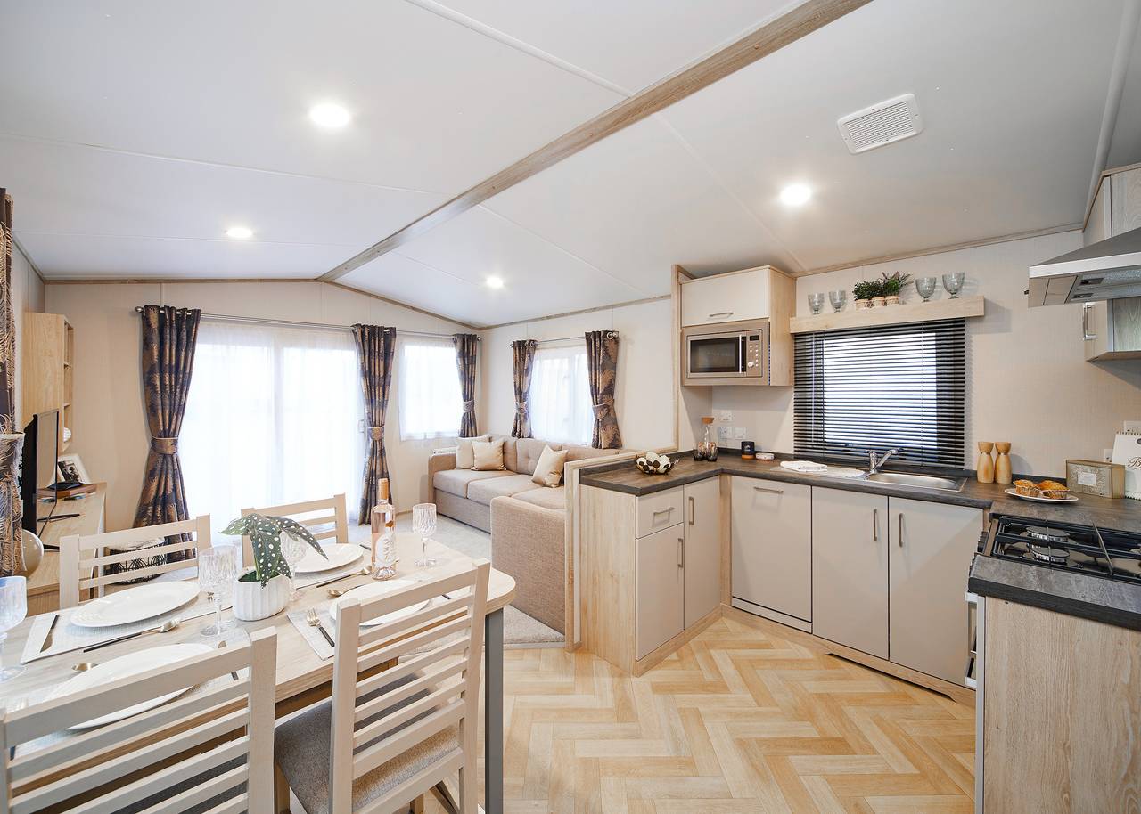 Standard Daisy Caravan Deck (slps 4, Dog Friendly) in County Durham