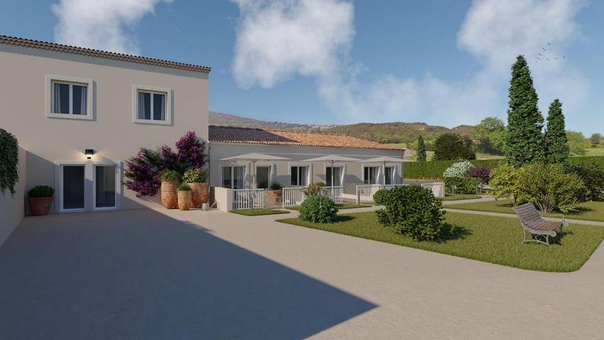 Bed & breakfast voor 2 personen, with tuin and zwembad as well as uitzicht - 1