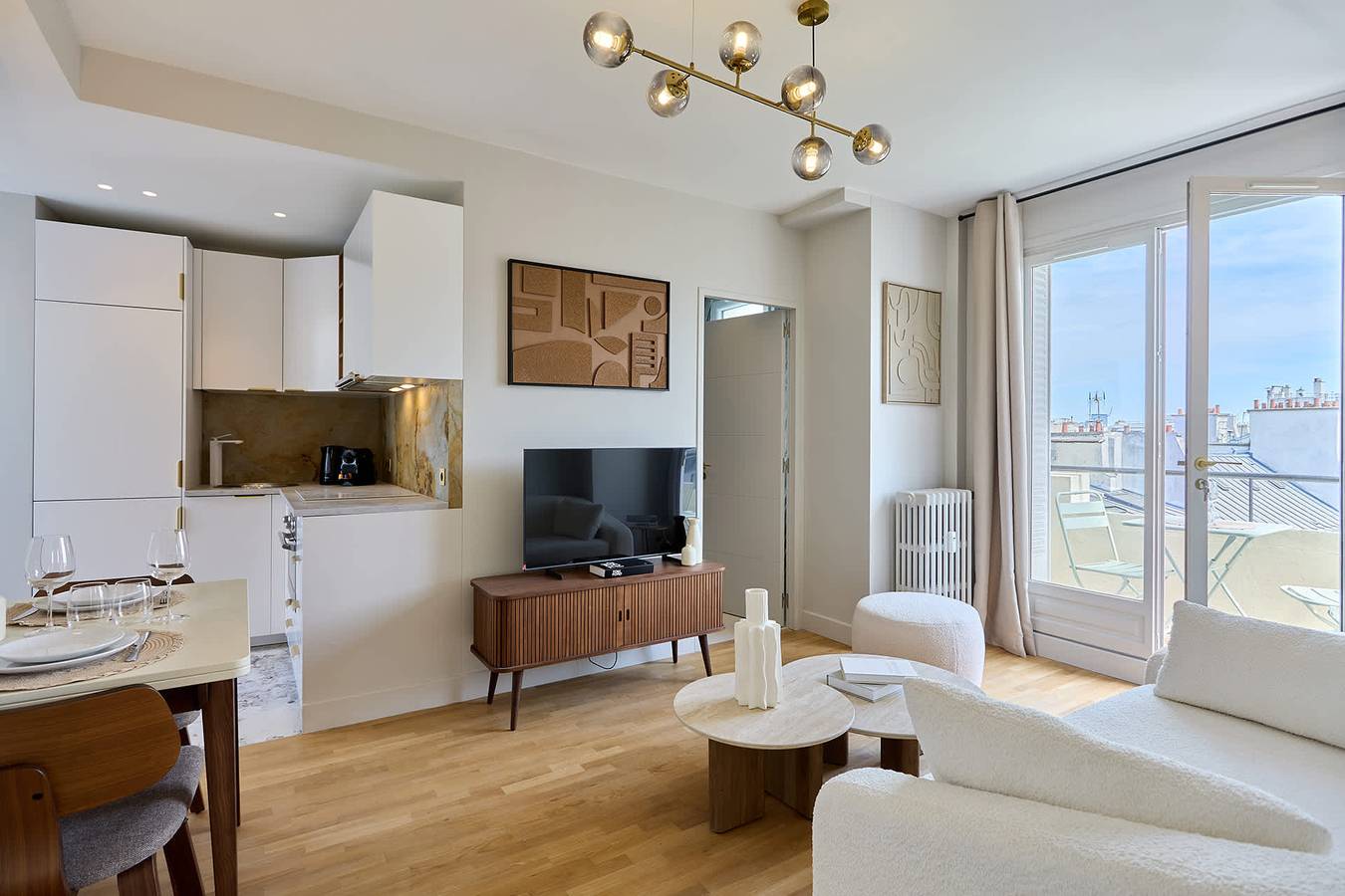Apartamento entero, Charming apartment in Beaubourg - Le Marais in Distrito 3, París
