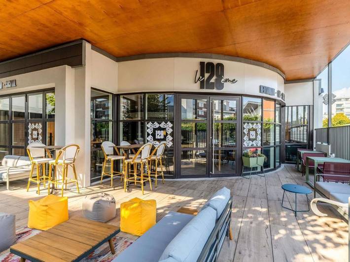 Hôtel pour 4 personnes, avec terrasse, animaux acceptés