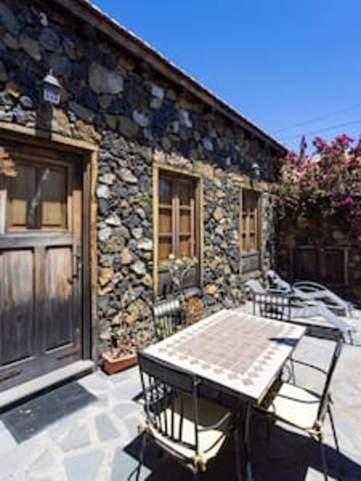 Apartamento de vacaciones para 6 personas, con jardín y terraza en El Hierro