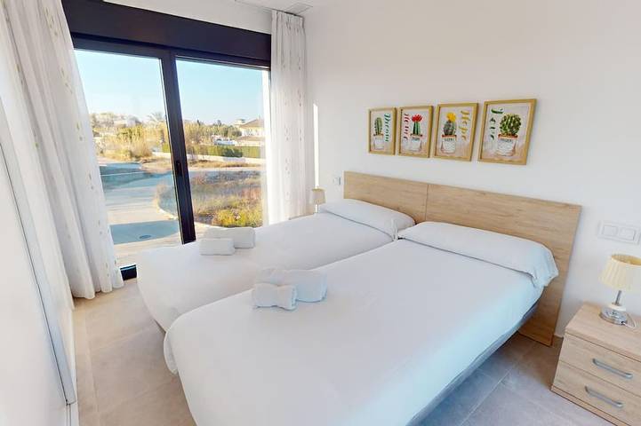 Chalet für 6 Personen, mit Garten und Pool in Oliva - 4