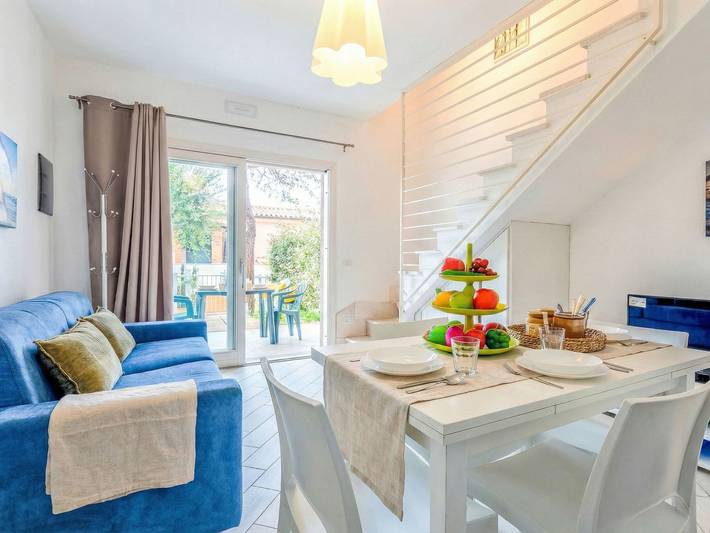 Appartement de vacances pour 4 personnes, avec jardin et balcon