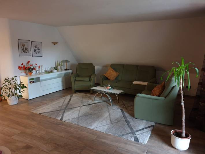 Ferienwohnung für 4 Personen, mit Balkon und Terrasse sowie Sauna in Hagen im Bremischen