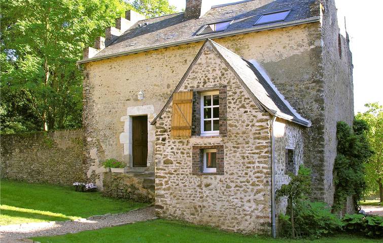 Maison de vacances pour 4 personnes, avec sauna ainsi que terrasse et jardin