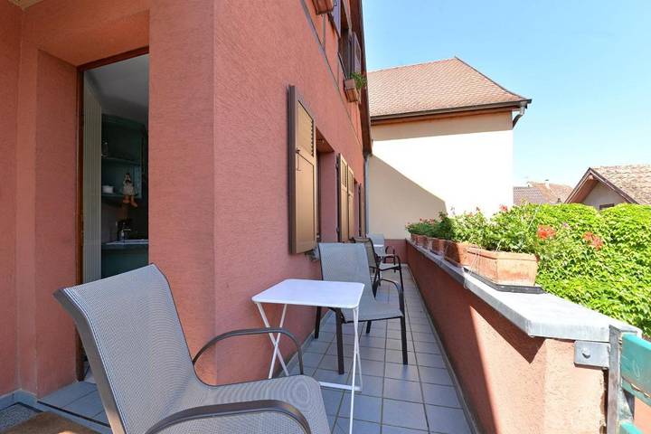 Gîte pour 3 personnes, avec vue et terrasse à Bergheim - 4