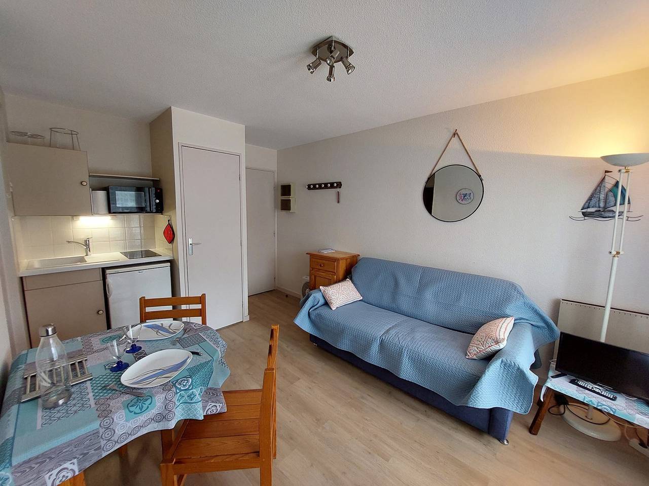 Appartement entier, Charmant T2 au cœur de Saint-Palais-sur-Mer, à deux pas du marché et de la plage in Saint-Palais-sur-Mer, Côte de Beauté