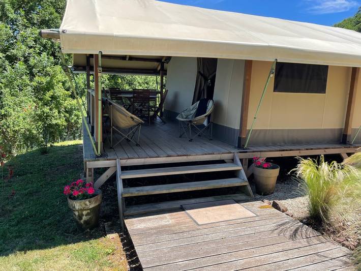 Camping für 5 Personen, mit Balkon und Garten in Midi-Pyrenäen - 4