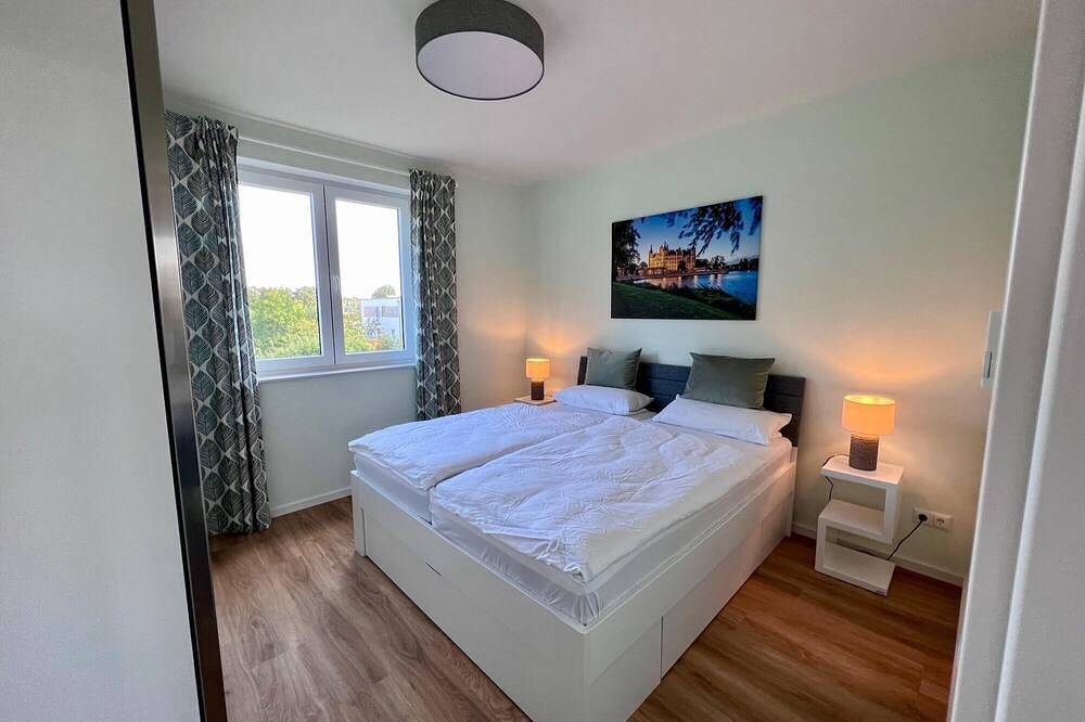 Ganze Wohnung, Traumferienwohnung Weitblick am Schweriner See in Schwerin, Schweriner See