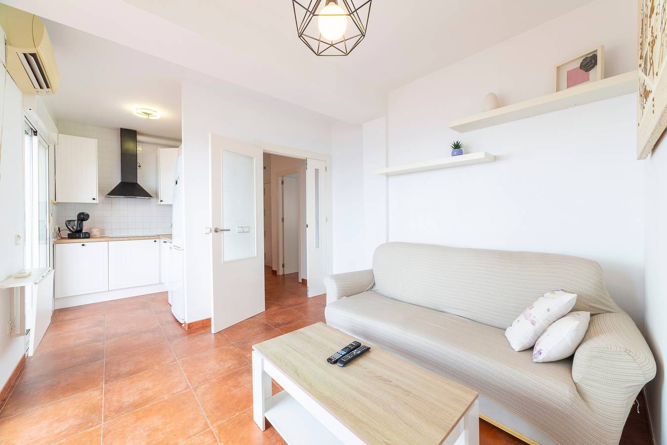 Appartement entier, Appartement 'Fabuloso Atico Con Vistas Al Mar' avec vue sur la mer, Wi-Fi et climatisation in Carboneras, Costa de Almería