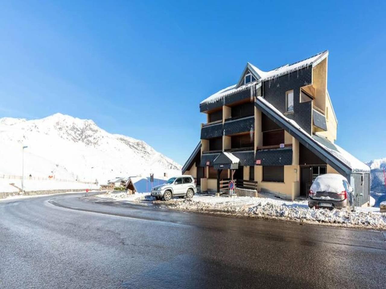 Ganze Wohnung, Studio in Pla d'Adet nahe Sesselliften in Saint-Lary-Soulan, Nationalpark Pyrenäen