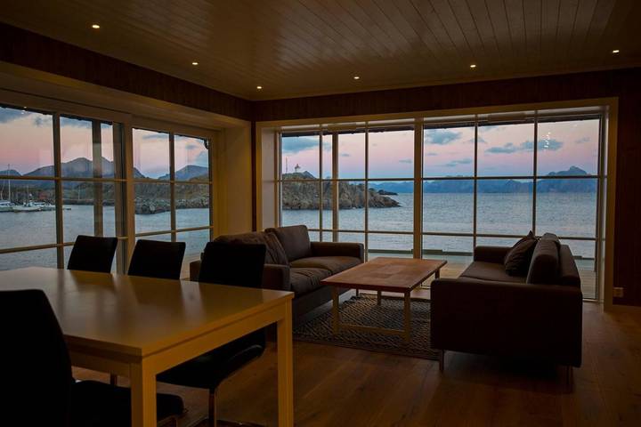 Chalet für 11 Personen, mit Balkon und Ausblick auf den Lofoten - 3