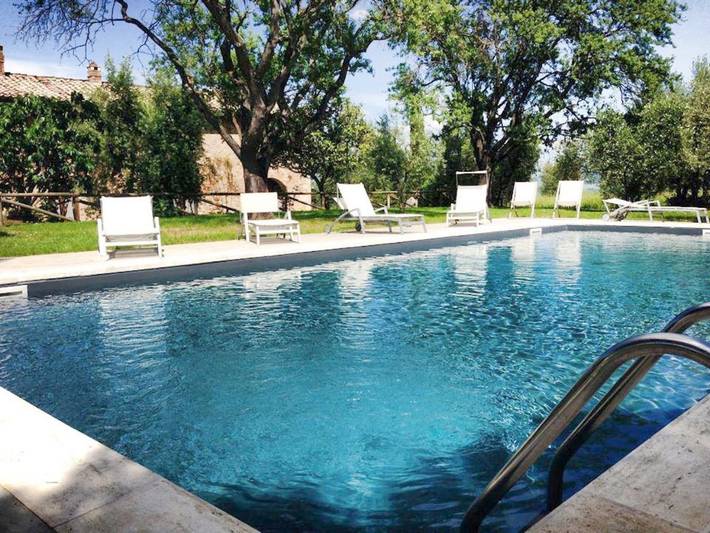 Location de vacances pour 3 personnes, avec jacuzzi ainsi que jardin et piscine à San Quirico d'Orcia - 3