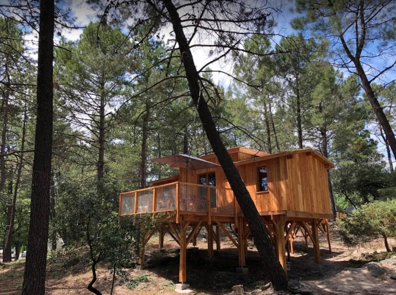 Cabane 3 étoiles - Piscine - eehchh in Bollène, Vaucluse