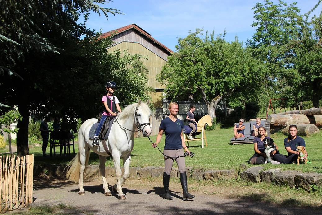 Urlaubsreiterhof Trunk - Burgfräulein in Igersheim, Taubertal