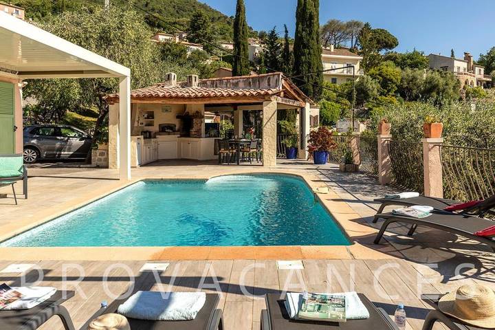 Ferienhaus mit privatem Pool in Gattieres - 4-6 Personen in Gattières, Mittelmeerküste (Frankreich)