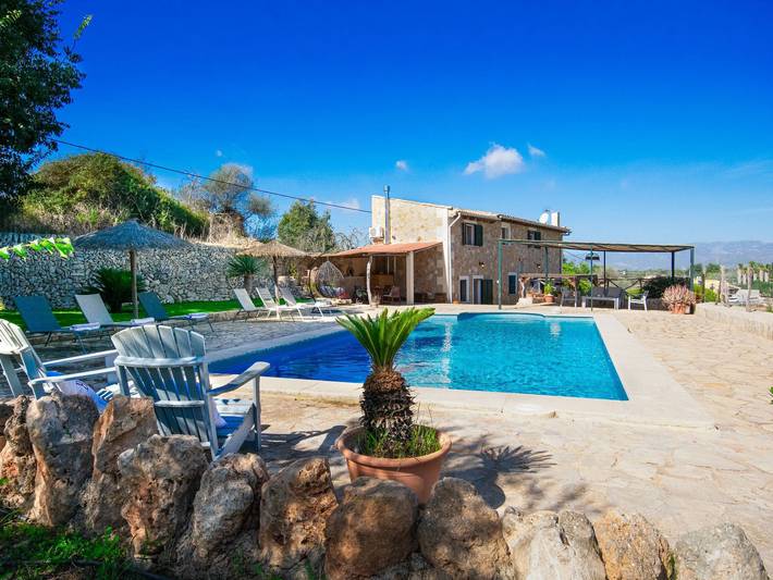 Finca für 7 Personen, mit Ausblick und Garten sowie Pool, kinderfreundlich - 1