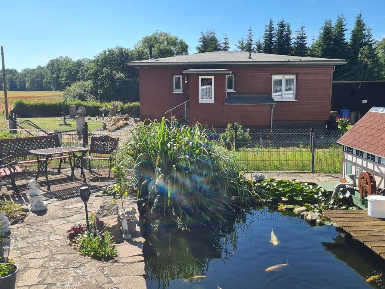 Ganze Ferienwohnung, Ferienhaus Güstelitz mit viel Natur in Putbus, Bergen auf Rügen und Umgebung
