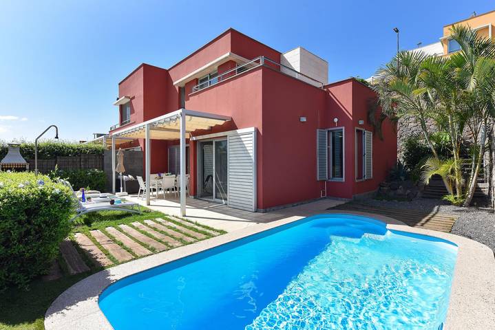 Finca für 4 Personen, mit Terrasse und Garten sowie Pool, mit Haustier in Gran Canaria Süd - 4