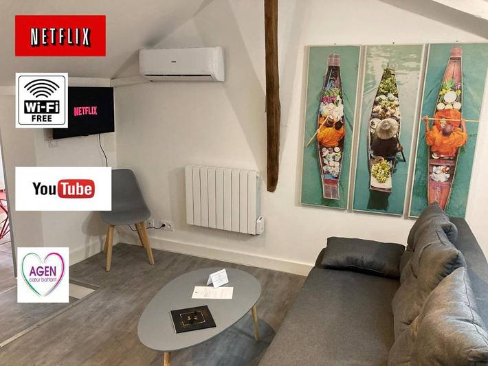 Appartement de vacances pour 2 personnes, avec Vue