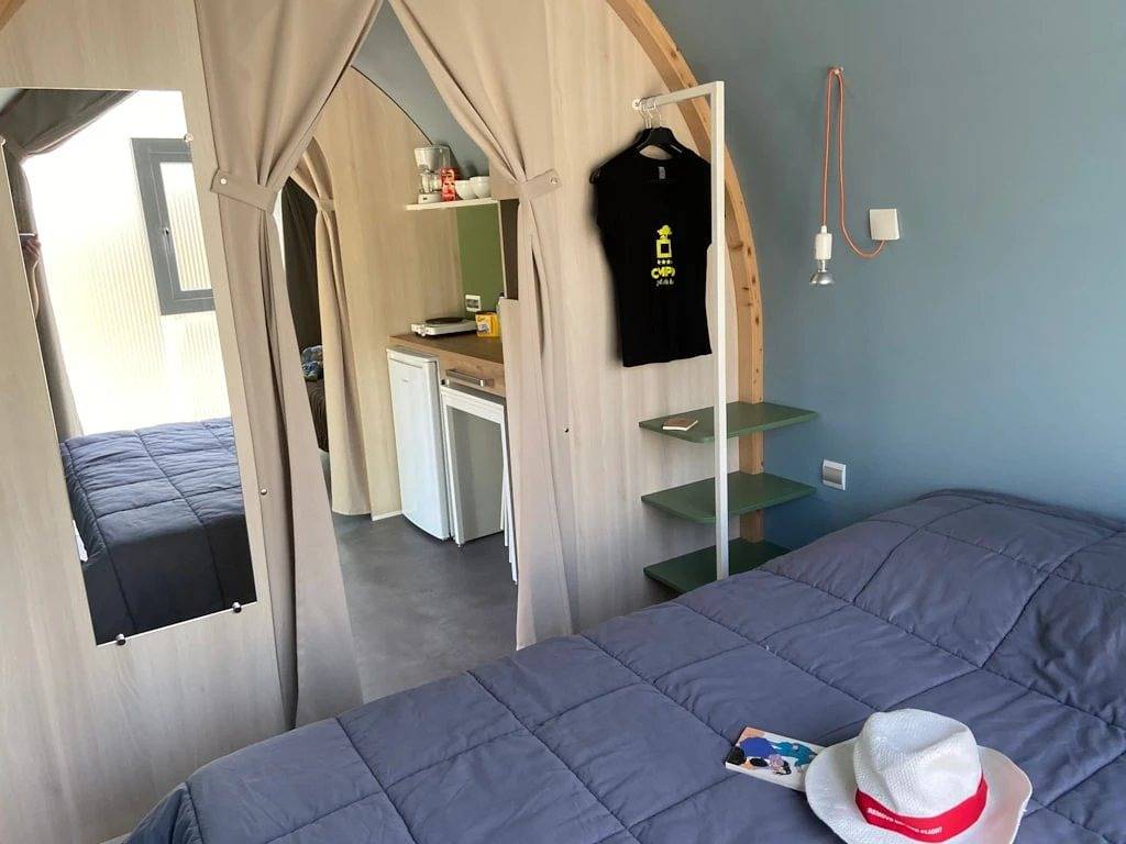 Zecamping 4 étoiles animé espace aquatique bien-être locatif 16m2 in Aubigny (Vendée), Loire-Tal