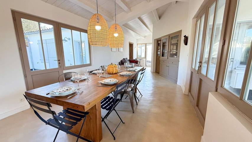 Gîte pour 10 personnes, avec jardin à Les Portes-en-Ré - 4
