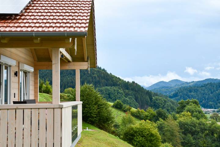 Chalet für 2 Personen, mit Balkon im Schwarzwald