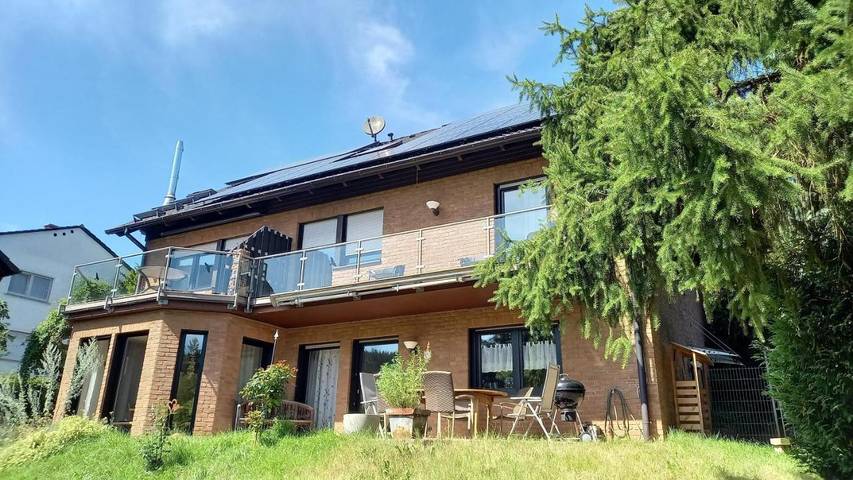 Ferienwohnung für 6 Personen, mit Terrasse und Garten sowie Sauna und Ausblick in Mossautal - 4