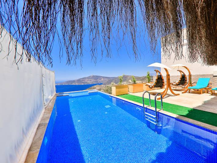 Holiday rental for 6 people, with terrace and pool in Kalkan