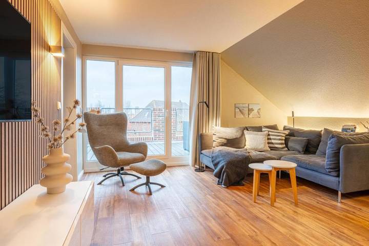 Ferienhaus für 5 Personen, mit Sauna und Balkon auf Borkum - 4