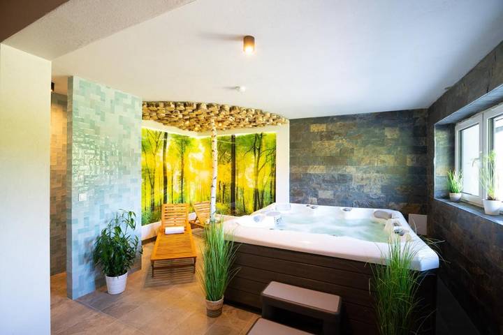Aparthotel dla 2 osób, z balkon i jacuzzi oraz sauna - 1