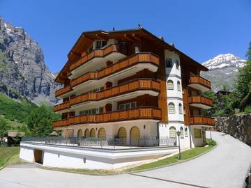 Gîte pour 4 personnes, avec terrasse, animaux acceptés à Loèche-les-Bains