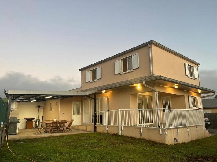 Maison de vacances pour 10 personnes, avec vue et jardin