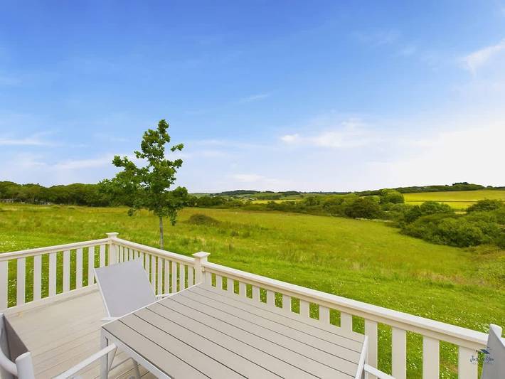 Chalet for 4 people, with garden on the Isle of Wight