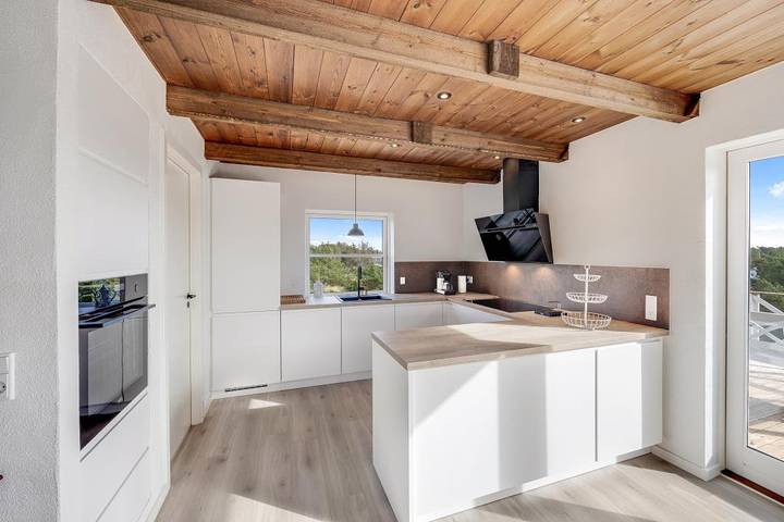 Ferienhaus mit Meerblick für 6 Personen, mit Balkon/Terrasse und Ausblick in Vejers Strand - 4