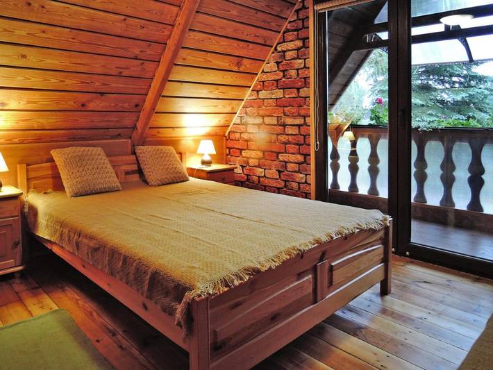 Ferienhaus mit Whirlpool und privatem Garten in Ermland-Masuren
