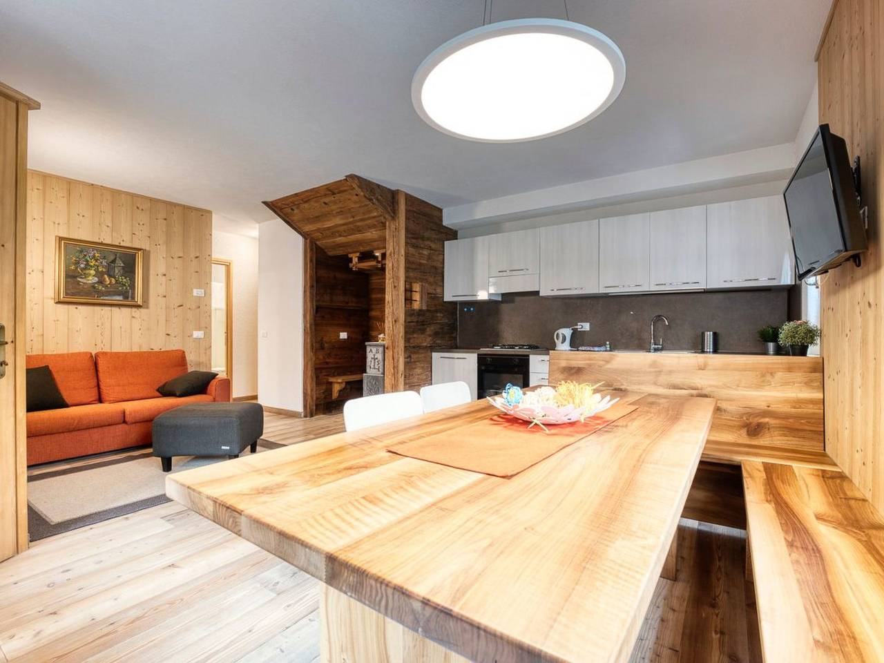 Ganze Wohnung, Chalet Borgo Walser Testa 5 in Macugnaga, Walliser Alpen