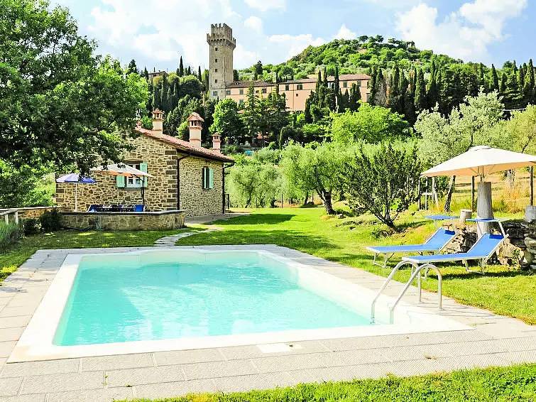 House 6 People in Le Contesse, Arezzo Province