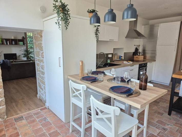 Maison d’hôte pour 4 personnes, avec jardin et terrasse