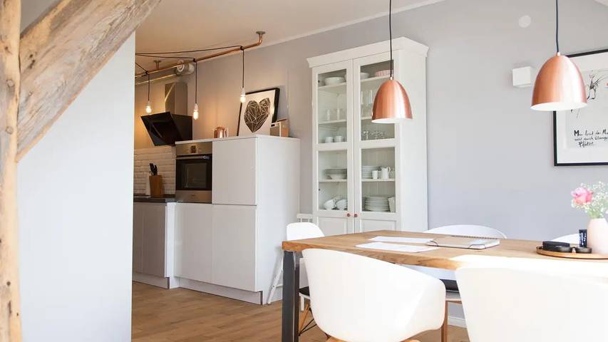 Ferienwohnung für 6 Personen, mit Garten und Terrasse in Dornum