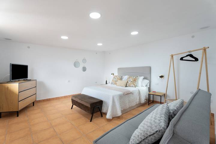 Casa de vacaciones 'Los Pinos' con vistas al mar y terraza privada in Macizo de Anaga, San Cristóbal de La Laguna