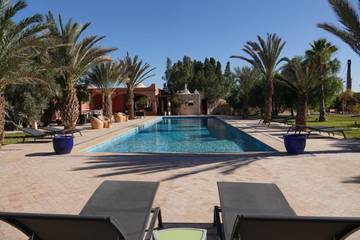 Riad pour 2 personnes, avec jardin ainsi que piscine et vue à Taroudant