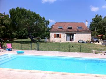 Gîte pour 4 personnes, avec jardin, animaux acceptés à Cubjac