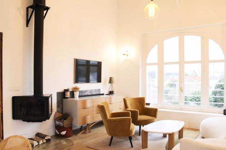 Appartement de vacances pour 9 personnes, avec jardin