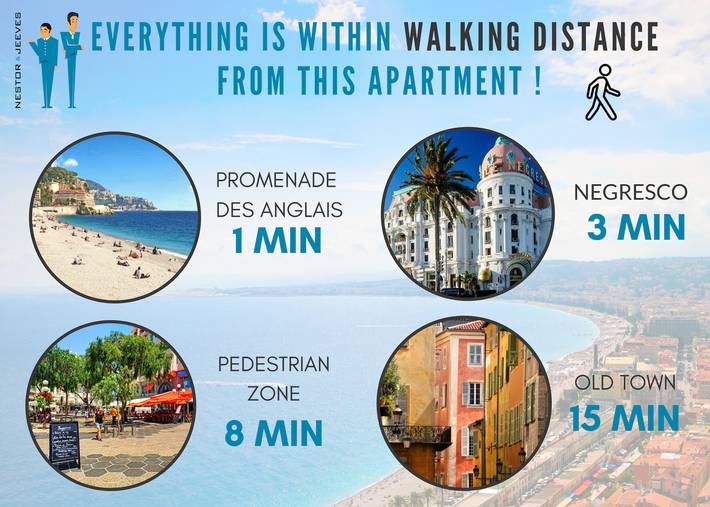 Entire apartment, N&J - Zen - Très proche mer - Spacieux in Nice (France), Mediterranean Coast (France)