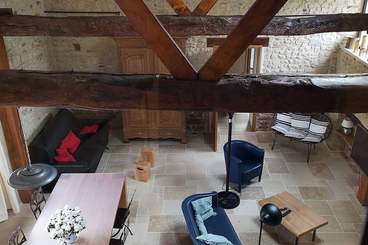 Maison de vacances pour 6 personnes, avec jardin ainsi que sauna et terrasse