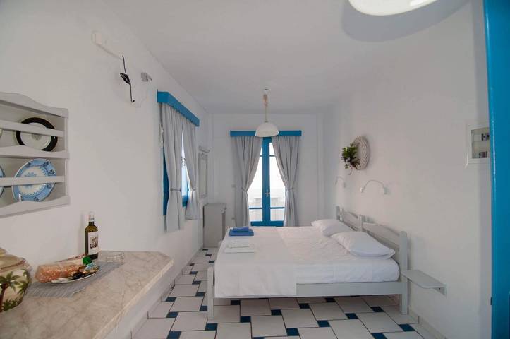 Studio voor 2 personen, met balkon, met huisdier op Karpathos