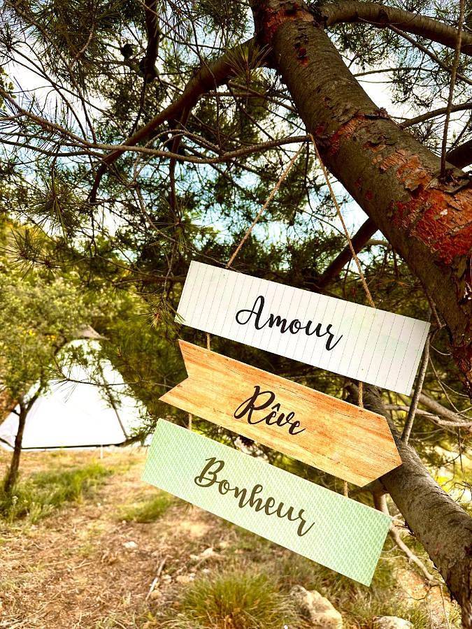 Tente pour 2 personnes, avec vue et jardin dans les Alpes maritimes - 3