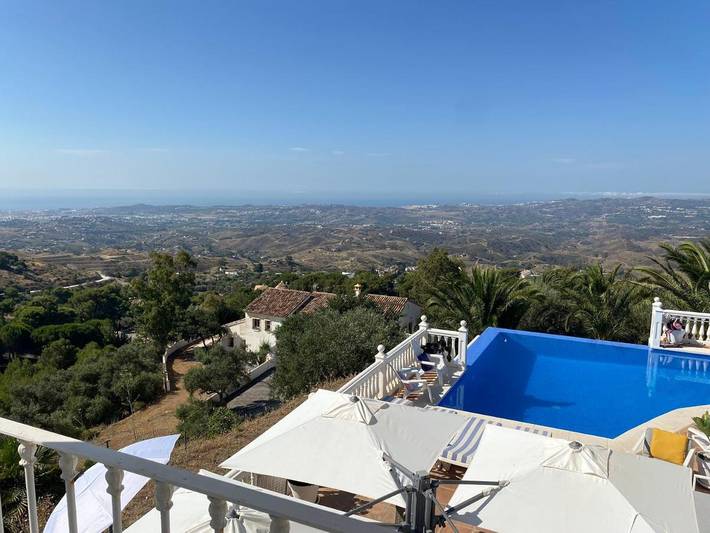 Chambre d’hôte pour 2 personnes, avec vue ainsi que piscine et jardin à Mijas - 2